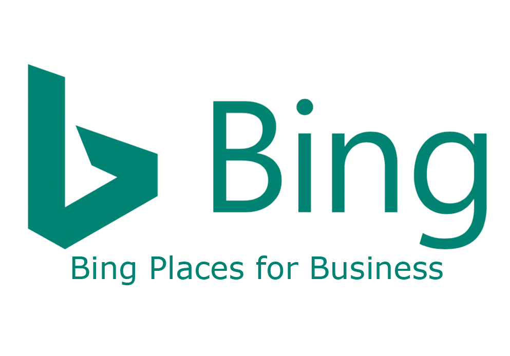 Image: bing's B logo
Text: Bing Places for Business
